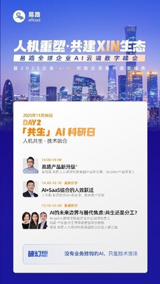 「人机重塑，共建XIN生态」易路全球企业AI云端数字峰会，这些亮点值得关注